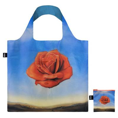 SALVADOR DALI Meditative Rose Recycelte Tasche