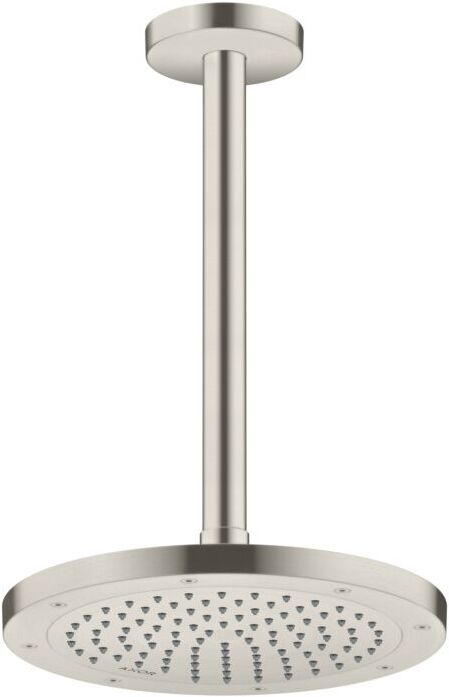 Hansgrohe Axor Deckenanschluss 26433800 300mm, rund, stainless steel optic