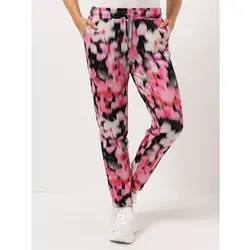 AMINATI® Jogpants, 1/1-Länge Eingrifftaschen Kordelzug Allover-Druck