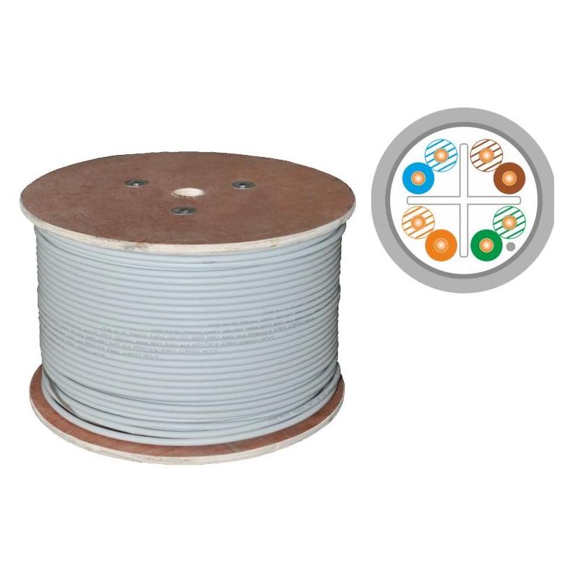 Q-Lantec KABEL FTP KAT.6 PVC ECA 500M (CAT6, 305 m) (KIF6PVC305Q)