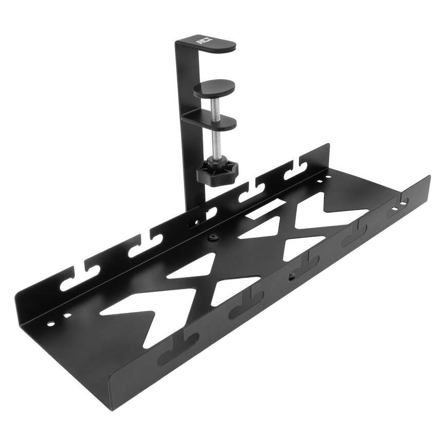 ACT Under-desk cable management tray with clamp mount, 40cm (AC8378)