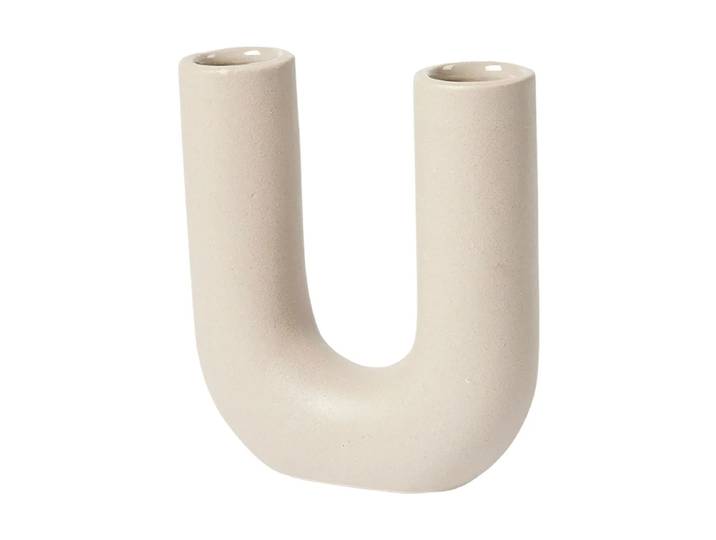 Broste Copenhagen Vase Hector U Ø16 cm Dove grey