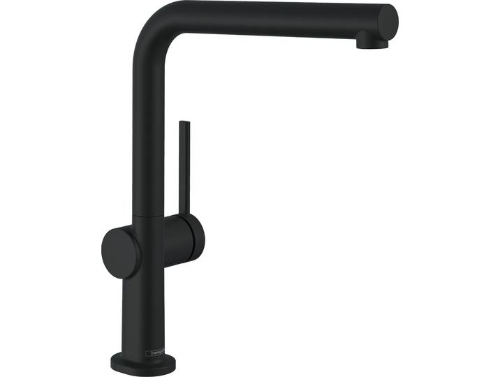 Mitigeur monocommande pour cuisine hansgrohe Talis M54 270\, 1 jet\, noir mat