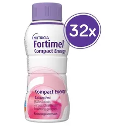 FORTIMEL Compact Energy Erdbeere 8X4X300 ml
