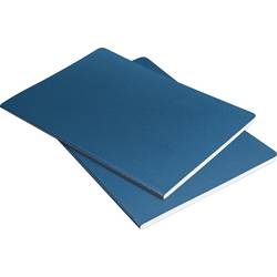 Sigel LS305 Notizheft Linescape Softcover 2 St. DIN A5 liniert Mittelblau, Neonorange 34 Blatt