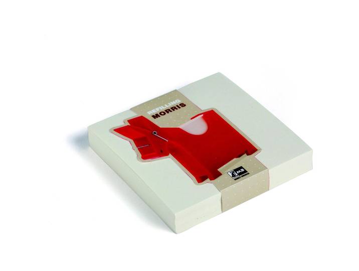 Memo Refill Notizzettel - Farbe: weiss - Material: Papier - 79