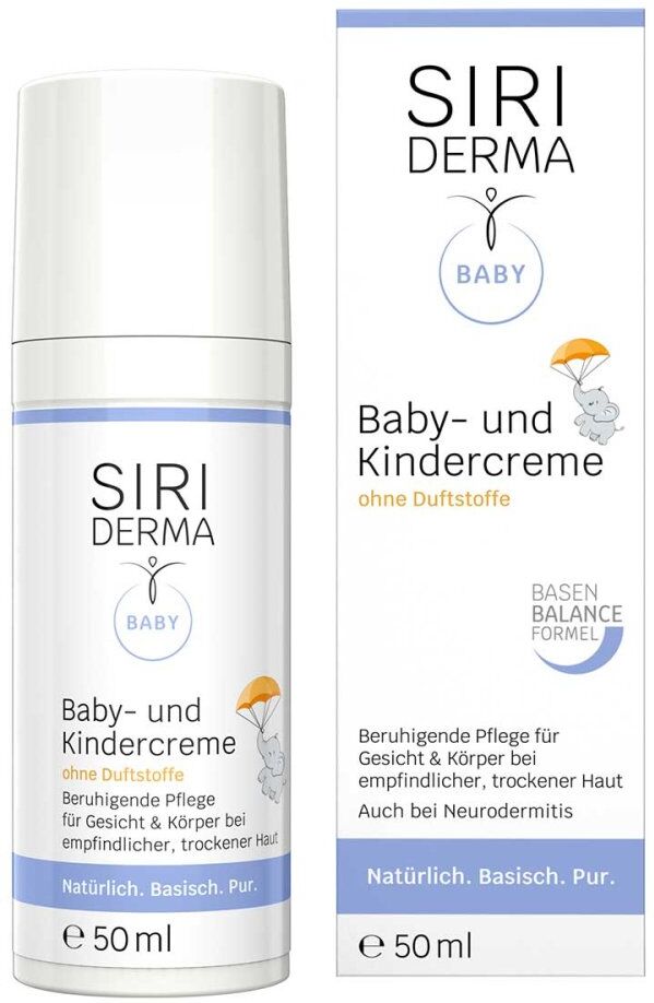 Siriderma Baby- und Kindercreme