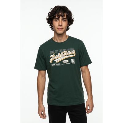 Jack & Jones "JJELOGO TEE SS O-NECK 2 COL AW26 SN" Baumwolle, regular fit