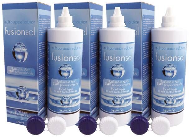 Safilens Soluzione Fusionsol 3x 360 ml