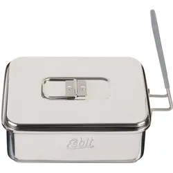 Esbit Trockenbrennstoff-Kochset, 1100 ml, Edelstahl