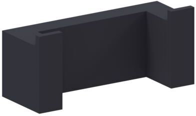 Giese GmbH Giese Gifix Tono Handtuchhaken 39048-14 mit zwei Haken, schwarz matt