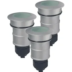 Werkstarck, Gartenbeleuchtung, Bodeneinbauleuchten-Set Via LED, 24V (80 lm, IP67)