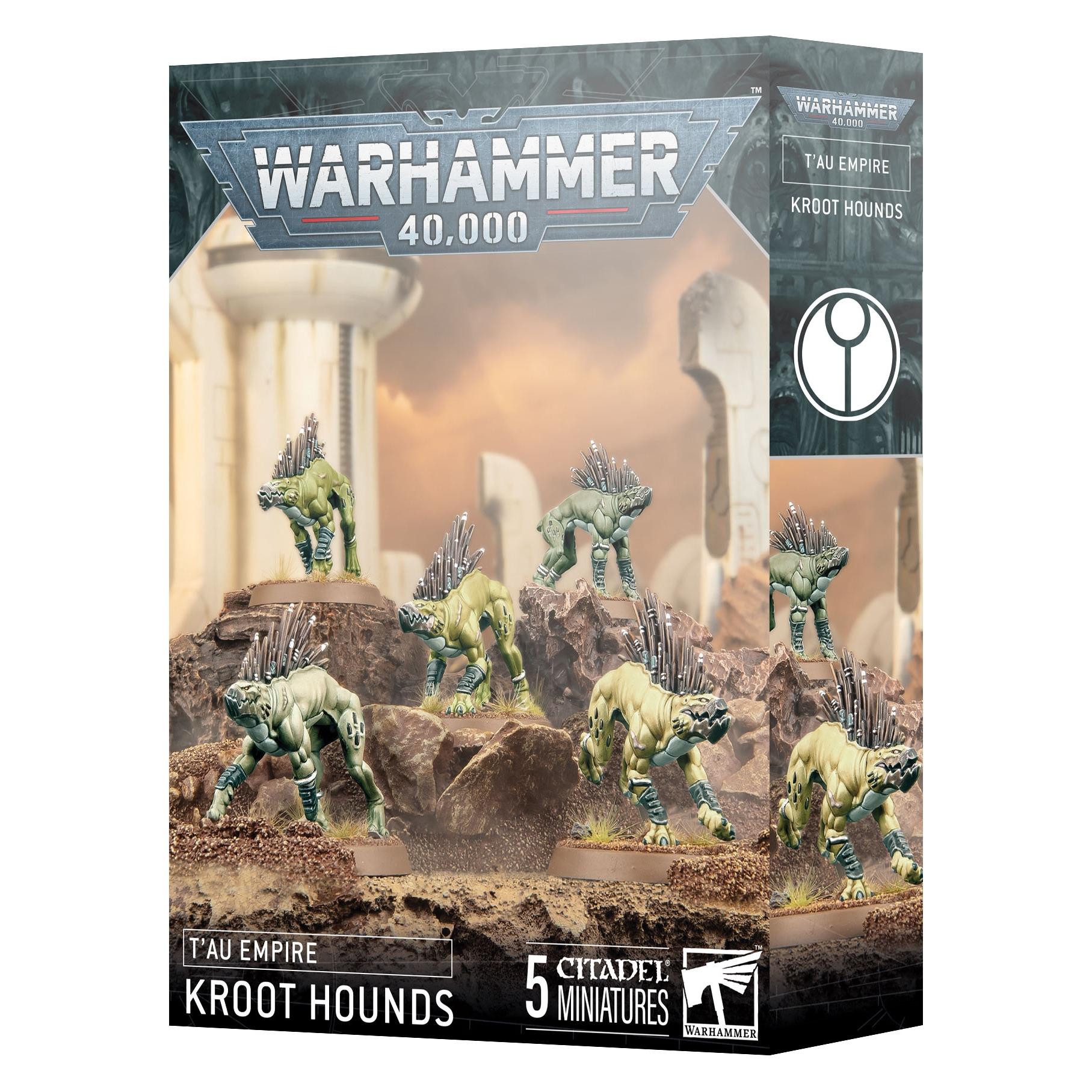Games Workshop Kroot Hounds (2024) (Kunststoff) (56-58)