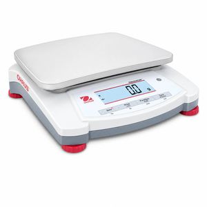 OHAUS Digitalwaage Navigator, NVT2201, Teilung 0,1 g, Präzisionswaage, Netz- & Batteriebetrieb, LCD-Display, 2,2 kg