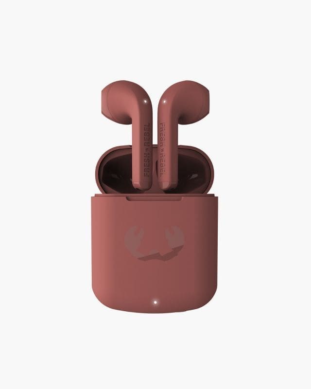 Fresh n Rebel In-Ear Bluetooth Kopfhörer Kabellos TWS 6 h Laufzeit Twins Core (Rot) 00221595