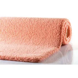 RHOMTUFT Badteppich SQUARE/ASPECT peach 80 x 160 cm