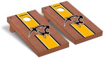 Skip's Garage Adelphi Panthers Rosewood Cornhole Board Set