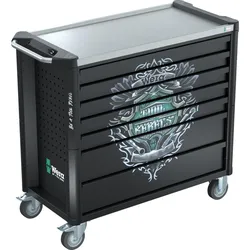 Wera 9701 Tool Rebel Werkstattwagen Stainless XXL 1 - 05150131001