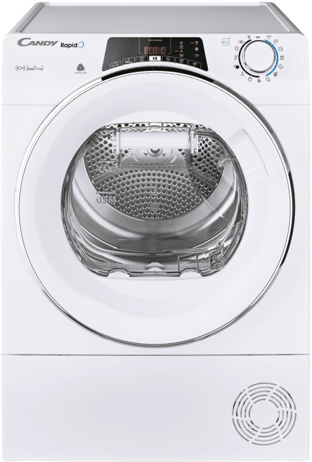 Candy Roe H10a2tcex-S Asciugatrice 10 Kg Classe E (Ex Classe A++) Con Pompa Di Calore Profondità 60 Cm Wifi - Roe H10a2tcex-S