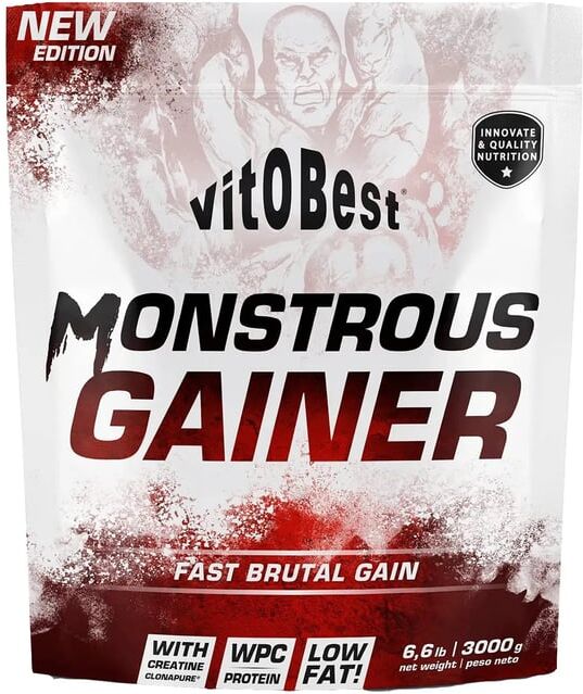 Vitobest Monstrous Gainer 3 Kg Fresa