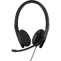 EPOS ADAPT 160T USB II (Kabelgebunden, Kabellos, USB-A, Microsoft Teams), Office Headset, Schwarz