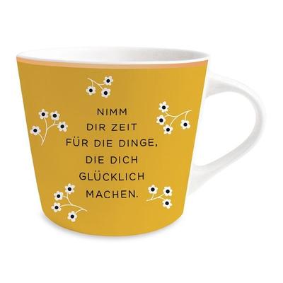 Goldtasse Nimm dir Zeit