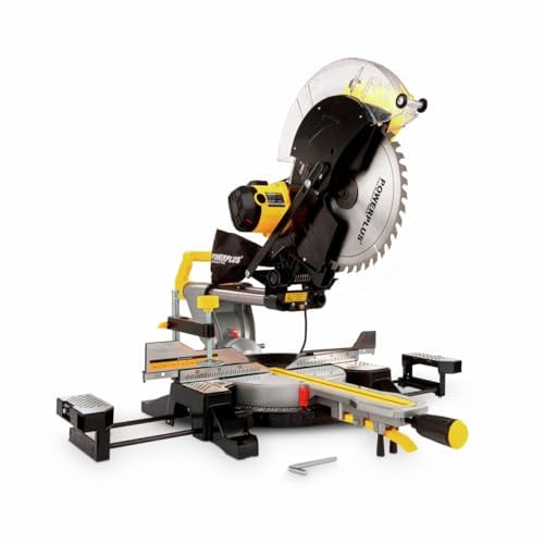 Powerplus Telescopische elektrische verstekzaag POWX075751DB - 2000W, Ø 305 mm, met laser en 2 accu's
