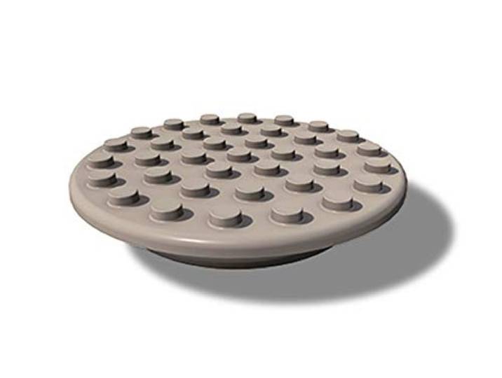 SecuCare Antislipdop voor drempelhulp Grijs/Bruin, 14 stuks