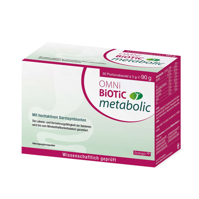 INSTITUT ALLERGOSAN Deutschland (privat) GmbH OMNI BiOTiC metabolic Probiotikum Pulver Beutel 30X3 g 10322590