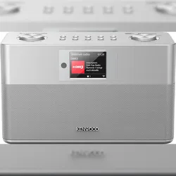 Kenwood CR-ST100S-S DAB+ Internetradio Wi‐Fi & Bluetooth