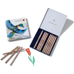 Buntstifte in Etui - dreieckig 12+1 Farben
