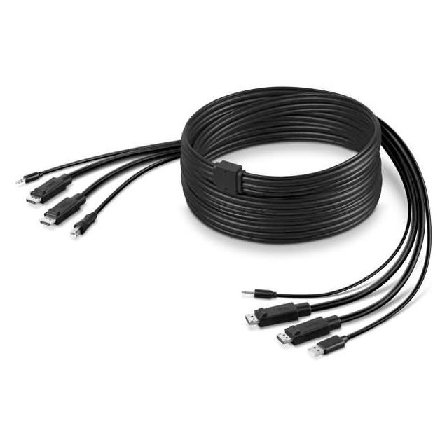 Belkin Kvm Dual Displayport Cable Set (F1D9020B10T)