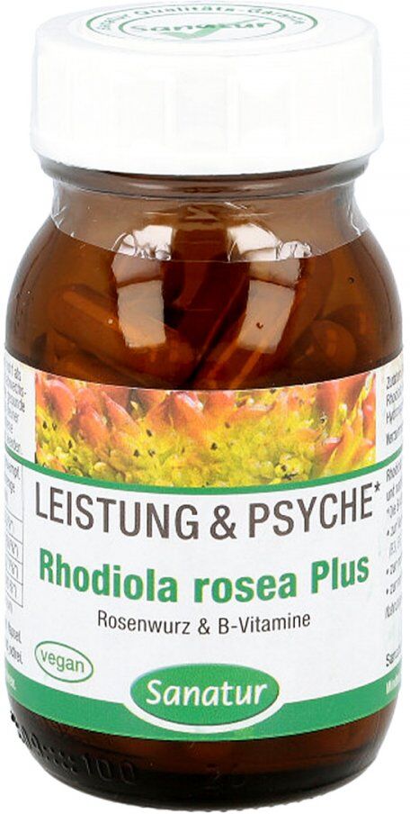 Rhodiola Rosea Plus B-vitamine Kapseln 60stk
