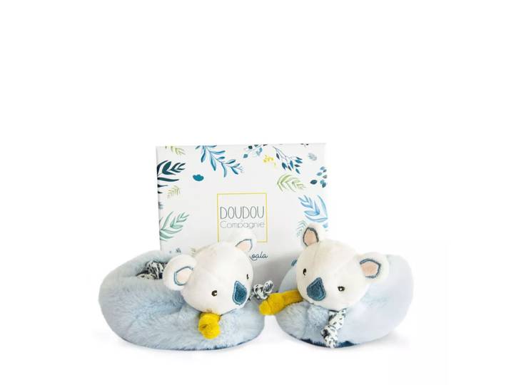 DOUDOU & COMPAGNIE - Babyschuhe, Koala, 0-6M, Multicolor