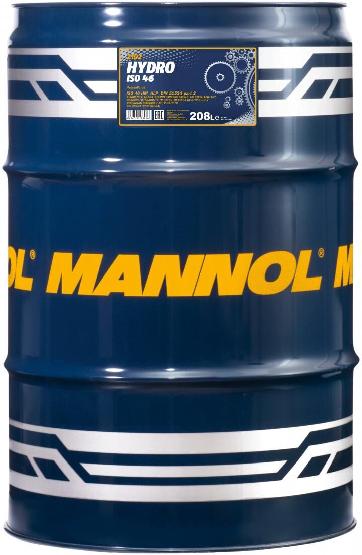 Sct - Mannol Hydrauliköl Hydro Iso 46 Longlife [208l] Mn2102dr 208l
