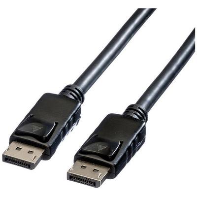 Roline DisplayPort Anschlusskabel DisplayPort Stecker, DisplayPort Stecker 2.00 m Schwarz 11.04.5982 Geschirmt DisplayPort-Kabel