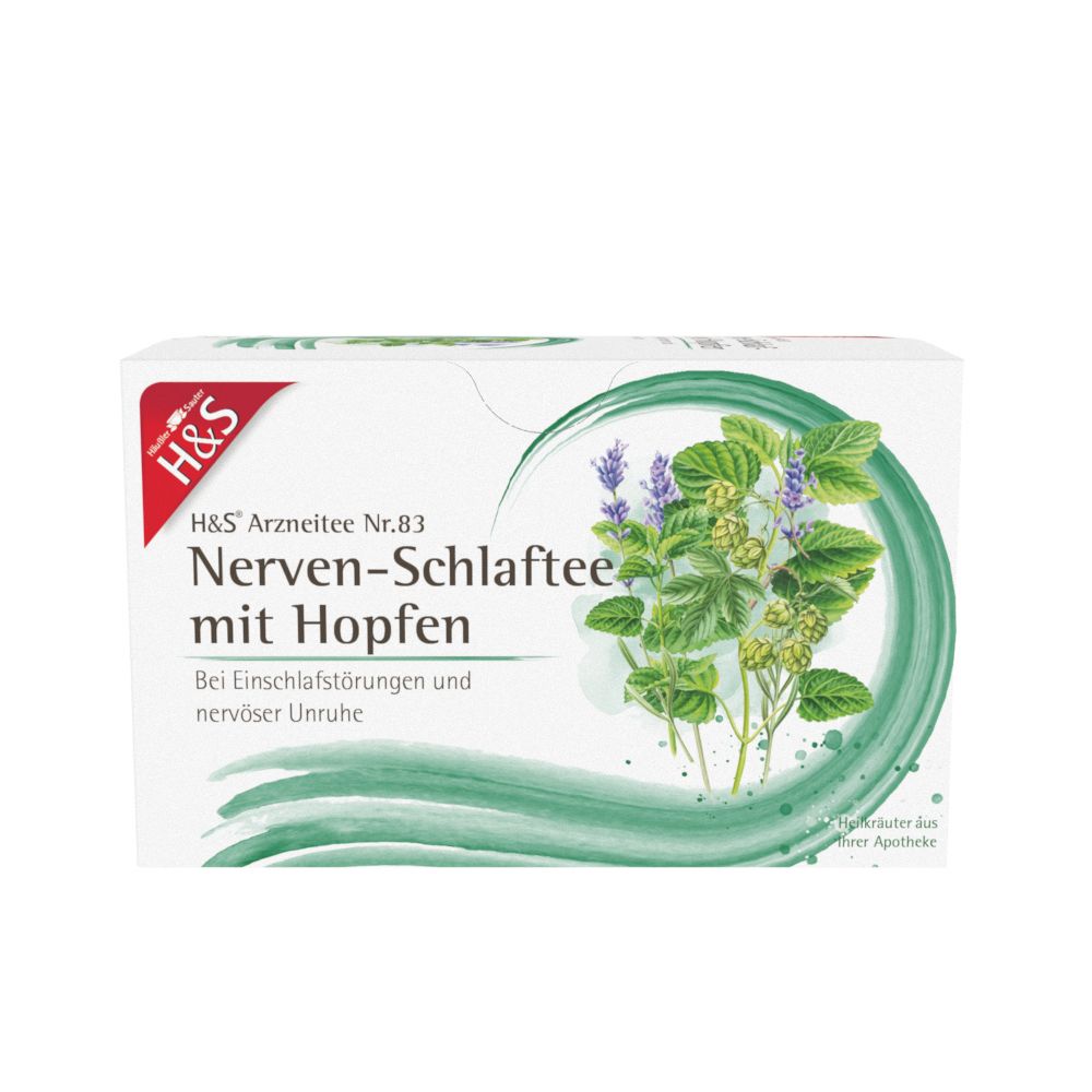 H&S Nerven- und Schlaftee mit Hopfen Filterbeutel 20x1,5 g