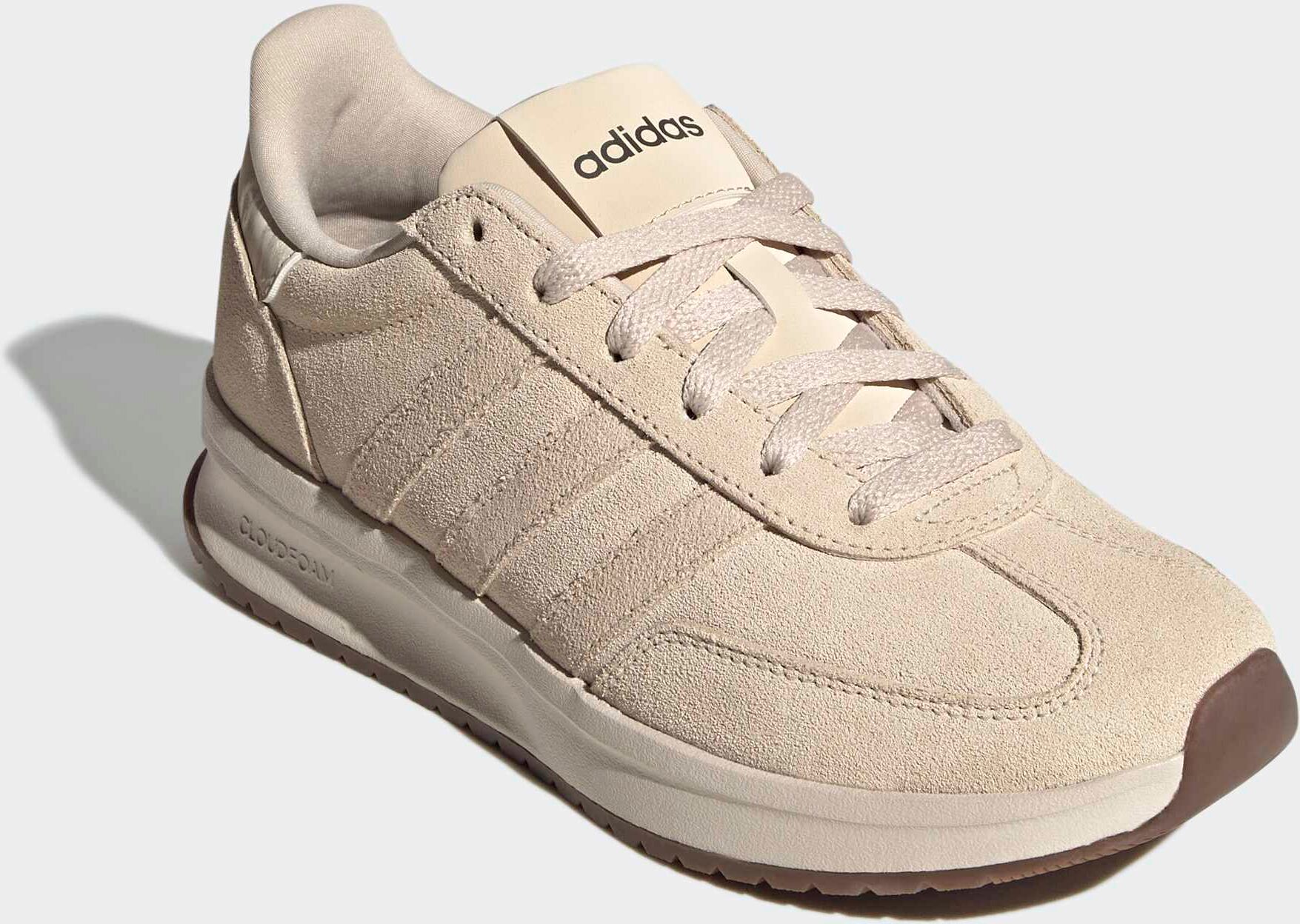 Sneaker ADIDAS SPORTSWEAR "RUN 70S 2.0", Damen, Gr. 41, beige (crystal linen, crystal linen, cinder), Leder, Schuhe Sneaker, inspiriert vom Design des SL72 crystal linen, crystal linen, cinder 41