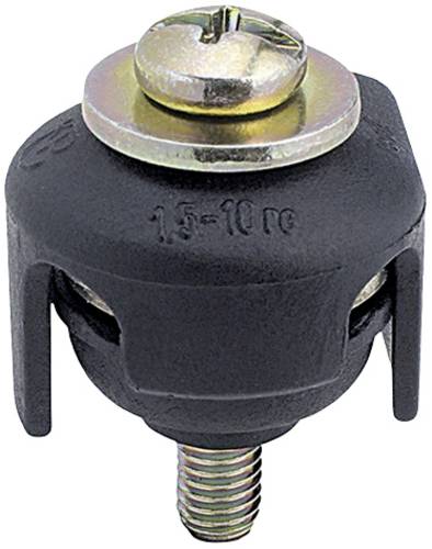 HellermannTyton 435-01559 Tap Connector 1510-ST-BK Abzweigklemme flexibel: - starr: 1.5-10mm² Inhalt: 1 St. Schwarz