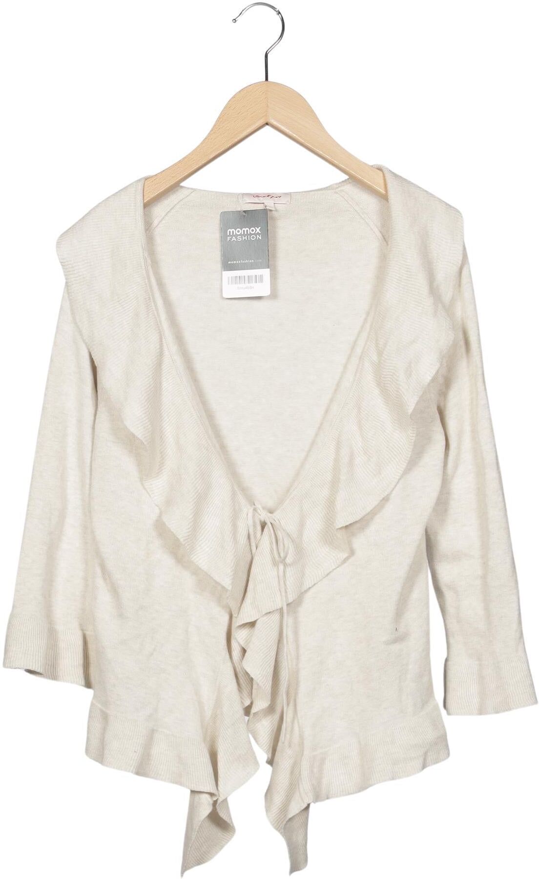 Jackpot Damen Strickjacke, Beige, Gr. S, Baumwolle - Second Hand