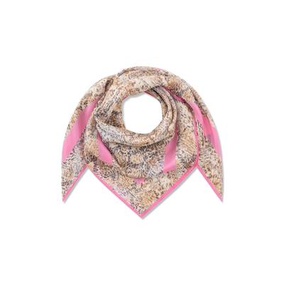 Modetuch CODELLO "Codello Tuch", Damen, beige, Obermaterial: 100% Seide silk., Modetücher, Snake-Print