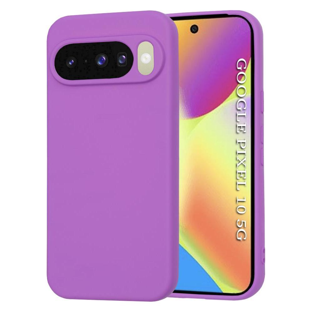 Techsuit - SoftFlex - Google Pixel 10 / 10 Pro - Purple (Google Pixel 10, Google Pixel 10 Pro) (56554676)
