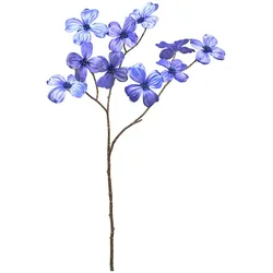 Blüten Zweig 67cm blau