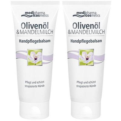 Olivenöl & Mandelmilch Handpflegebalsam 2x 2x100 ml Balsam