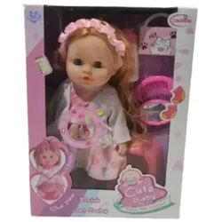 Pinkelnde Spielpuppe – 30 cm