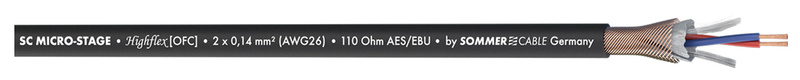 Sommer Cable SC-Micro-Stage nero