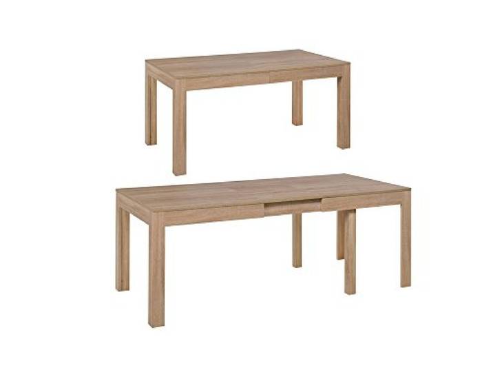 MPS groß praktisch Tisch WENUS 160-300x90x76cm Eiche Sonoma 4-12 Personen Esstisch mit ausziehbarer Tischplatte auf 300 cm