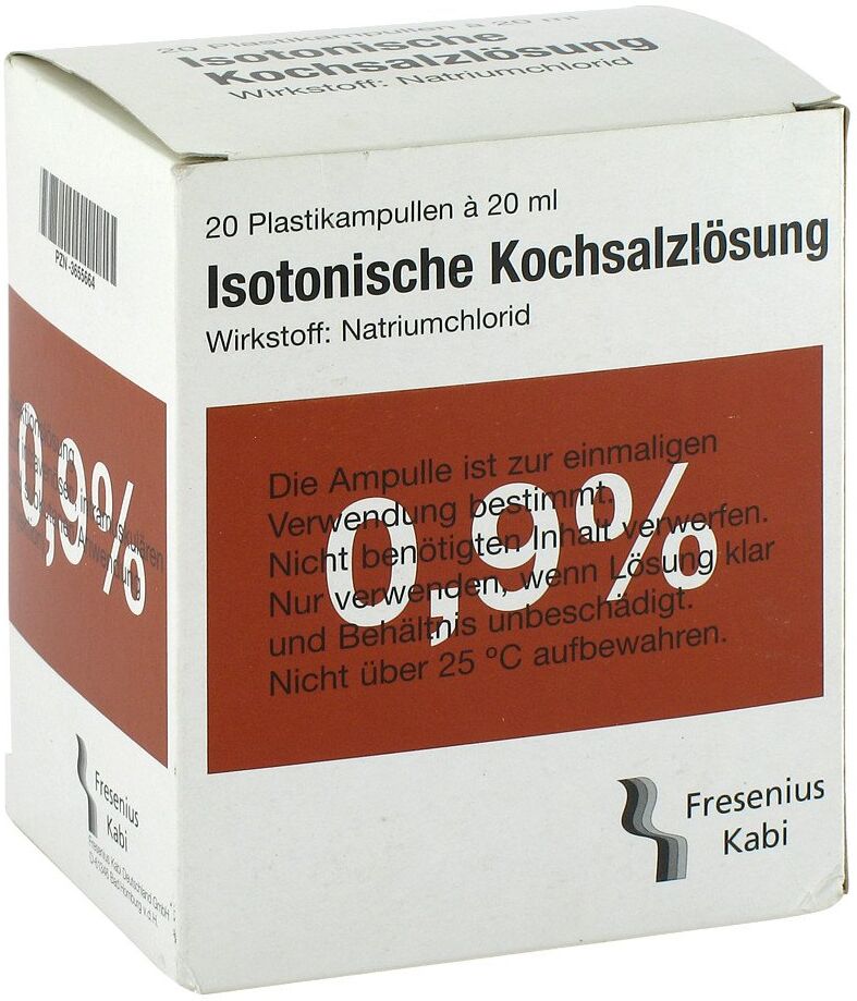 Kochsalzlösung 0,9% Plastikamp.fresenius