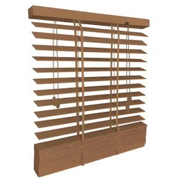 HOLZJALOUSIE SolDecor BE5 100/180cm Eiche