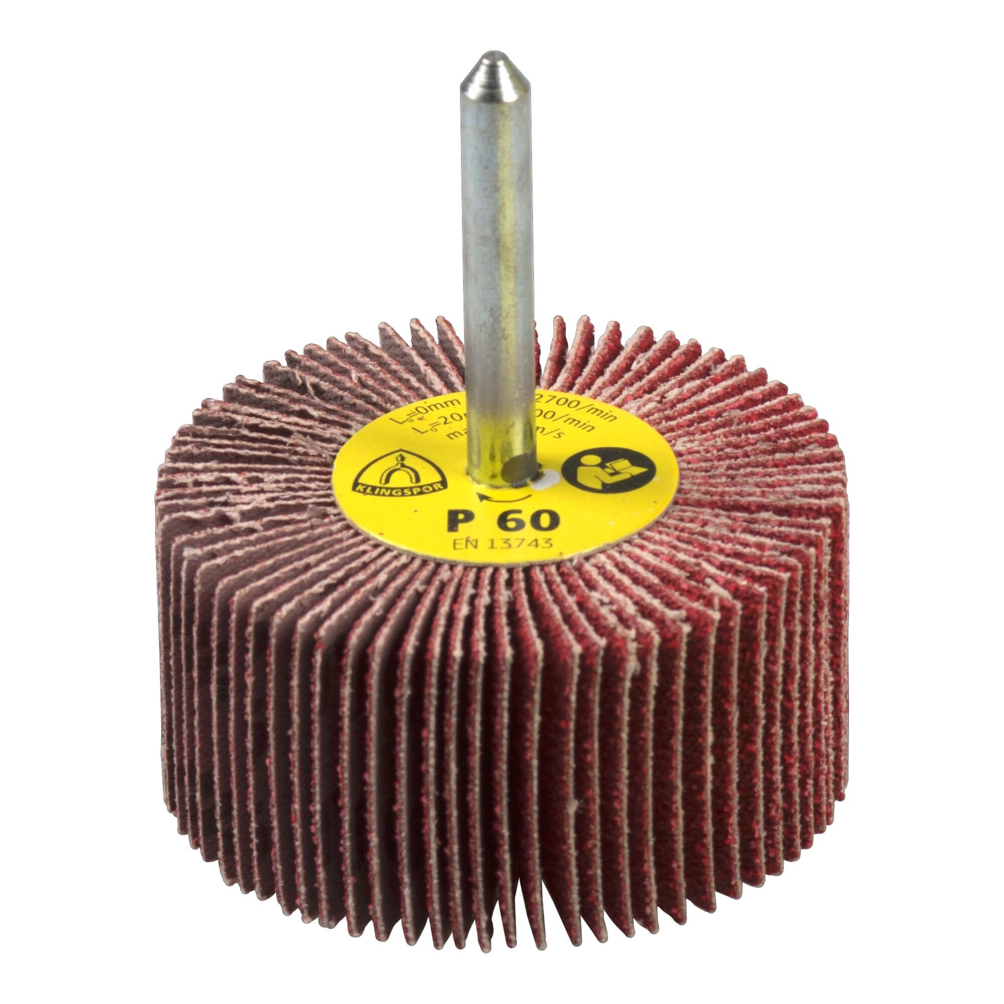 Klingspor Kleinschleifmop KM 615, LxBxH 60X30X6, Korn 80 (253623)